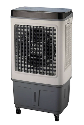 Ventilador de refrigeración por aire evaporativo portátil con polea universal
